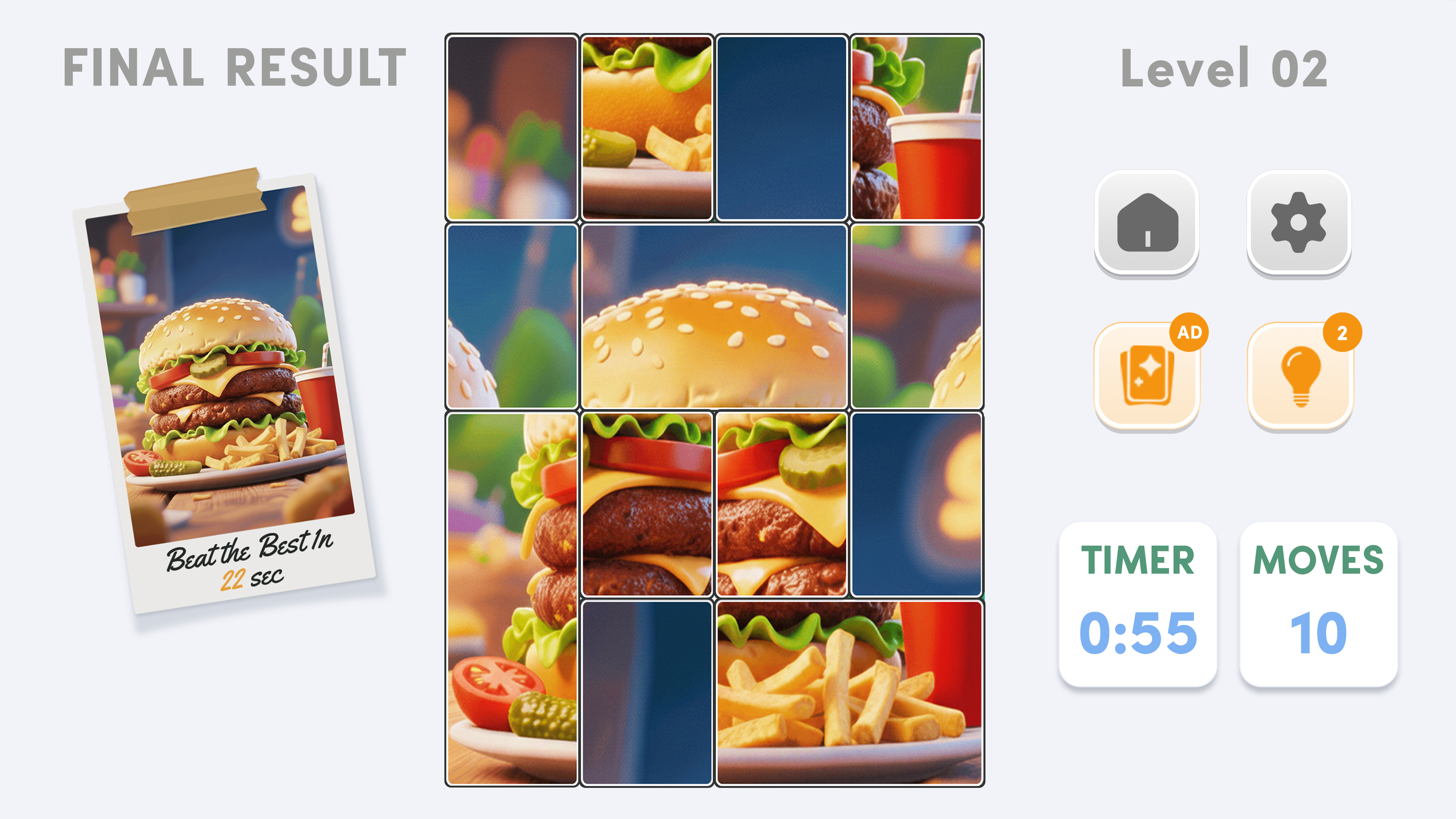 Jigsaw Snap Solitaire Puzzle