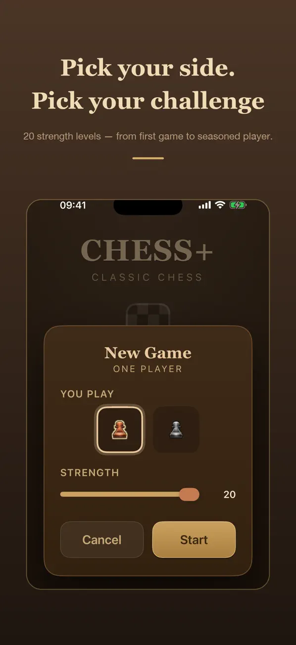 Screenshot #2 pour Chess+ · Offline Board Game