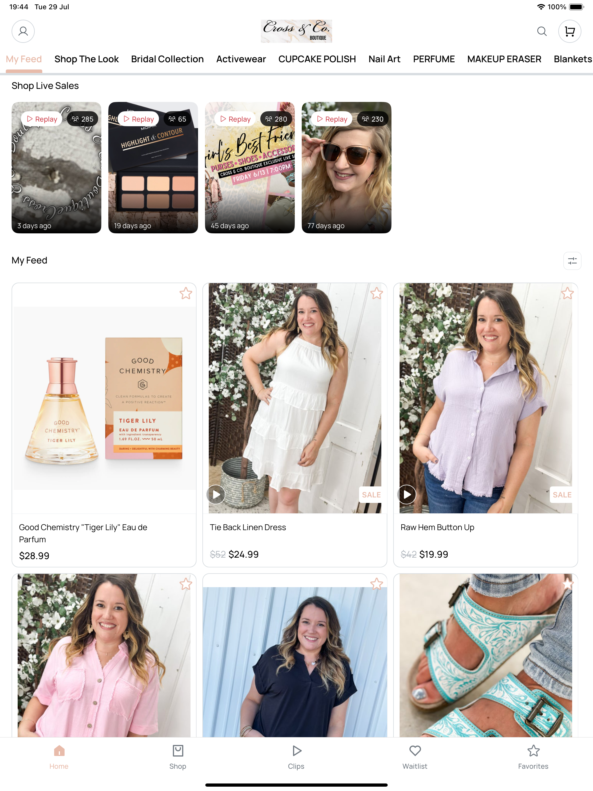 Cross and Co. Boutique screenshot 6