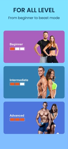 30 Day Workout - QuickFit iPhone screenshot