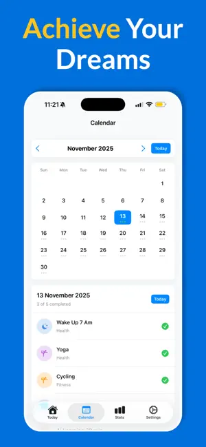 Habit Tracker Planner : RiseMe screenshot 4