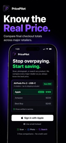 PricePilot: Price Comparison Screenshot 1 of 8