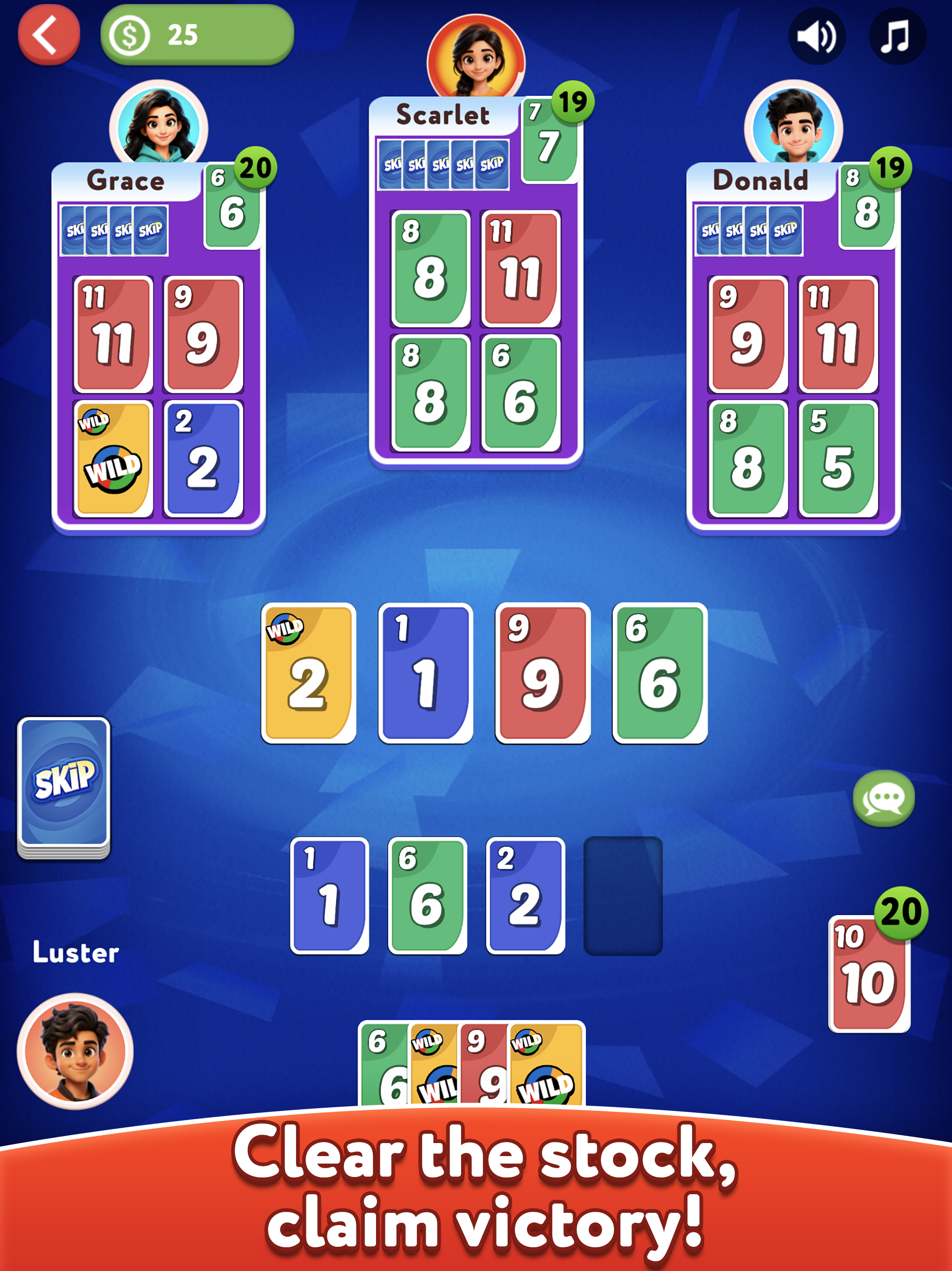 Skippo: Skip - Solitaire Game screenshot 7