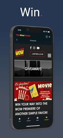 95.1 & 94.9 The WOW Factor screenshot