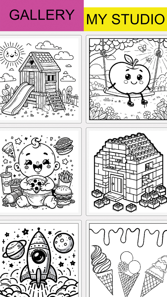 Nana Anas Playhouse Coloring