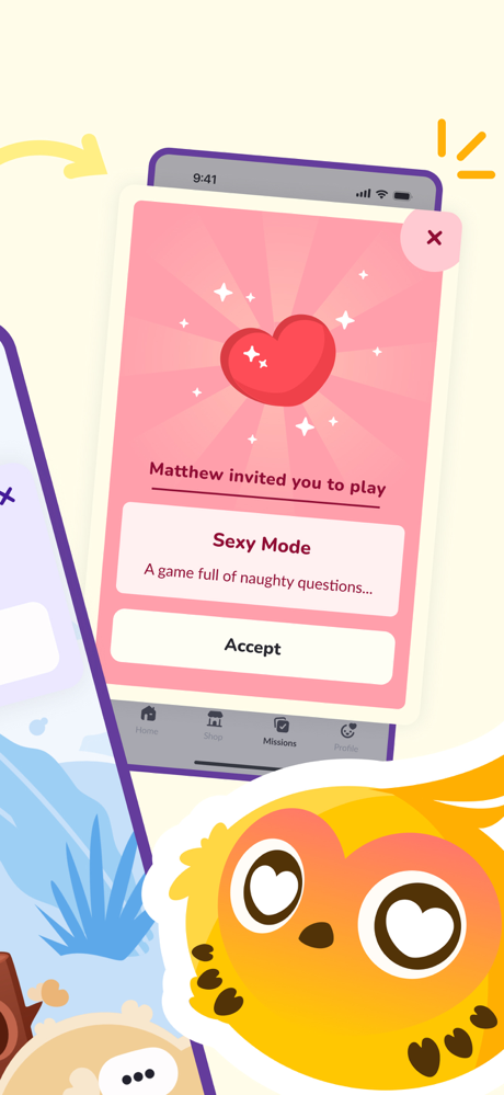 LovBirdz - Couple Quizz App screenshot 2