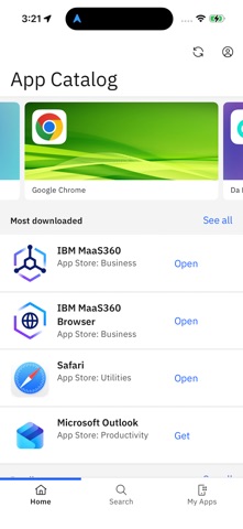 IBM MaaS360 App Catalog Screenshot 2 of 5