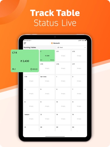 Devourin Live iPad screenshot