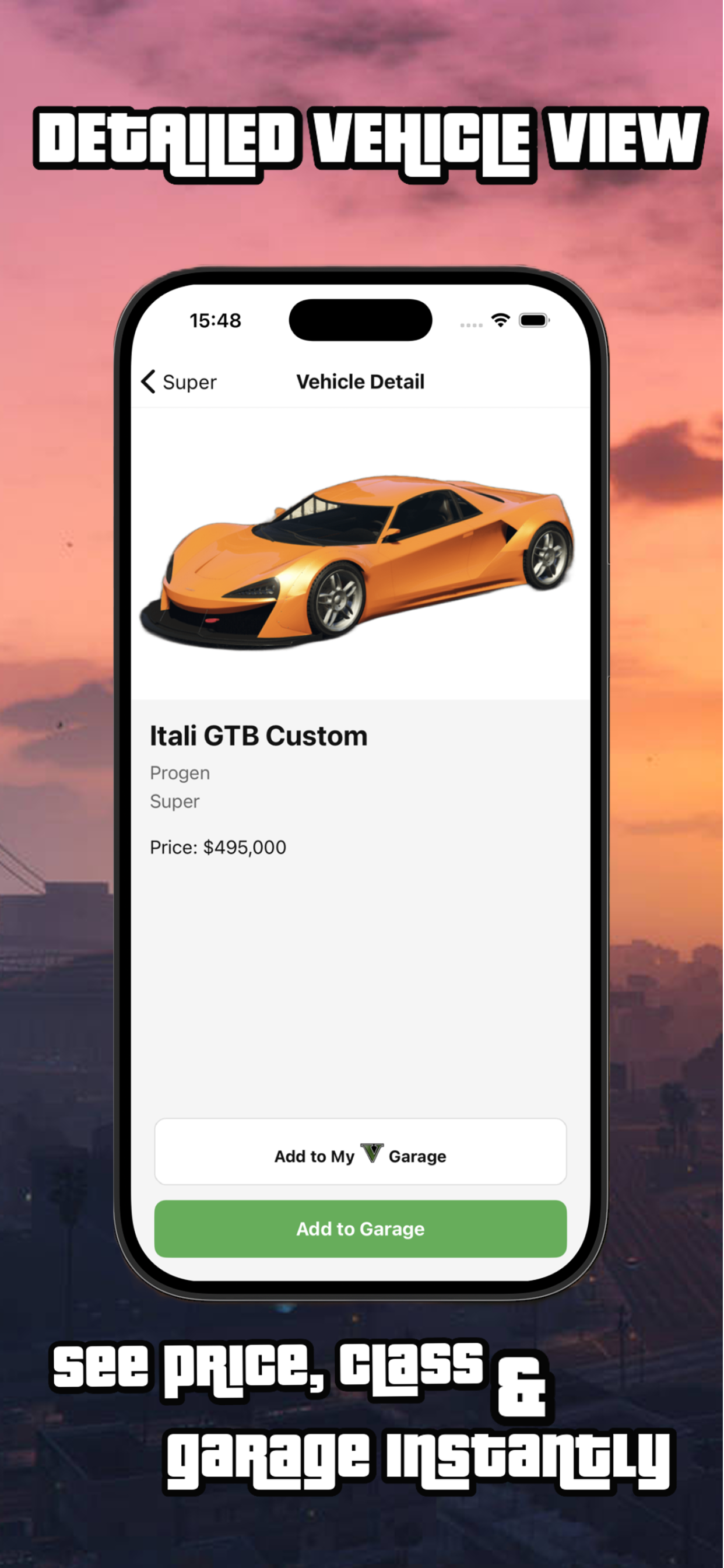 V Vehicles screenshot 4