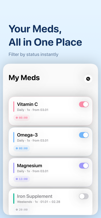 Pill Daily: Medication Tracker Screenshot 5 of 10