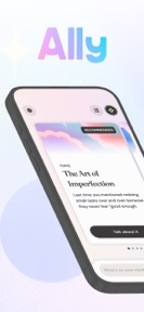 Ally: Stress & Wellbeing Coach screenshot