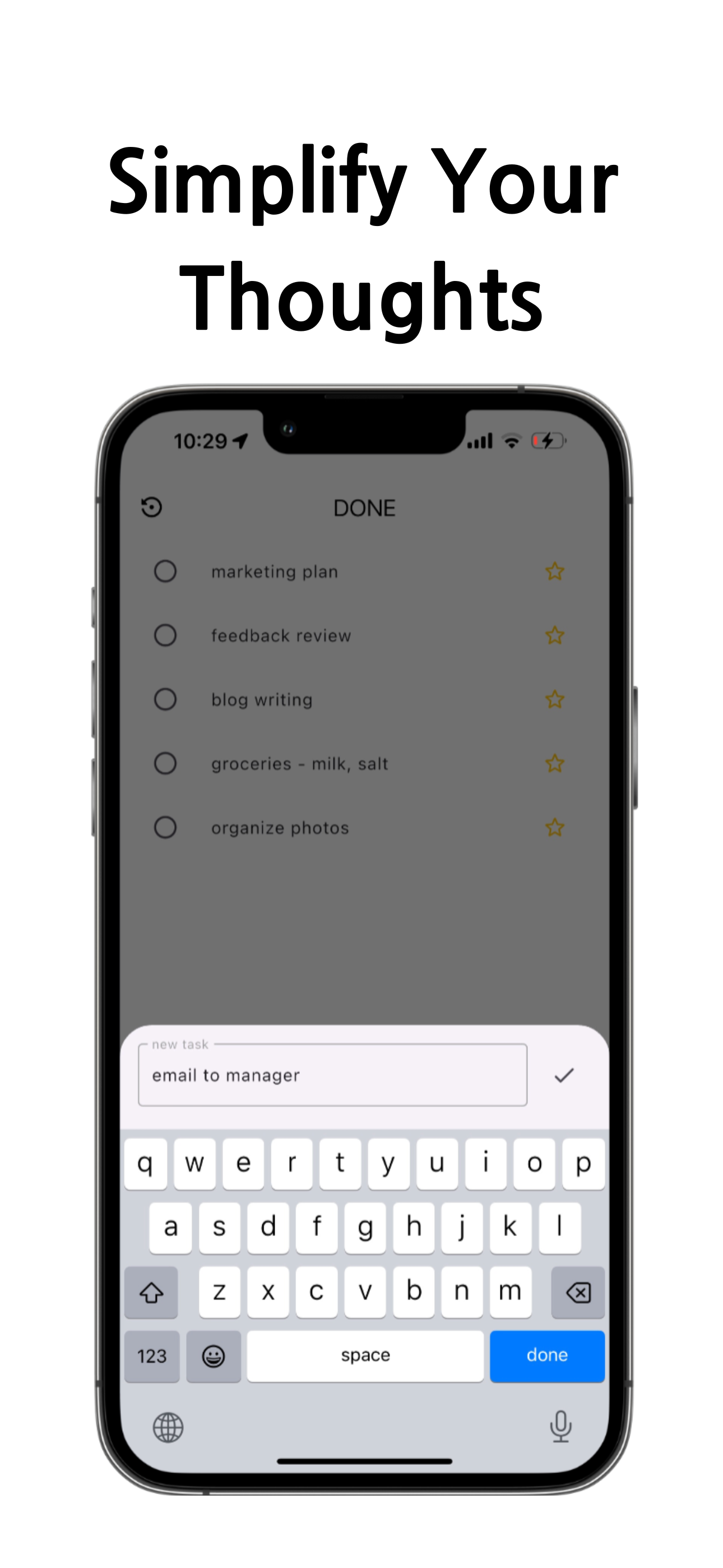 DONE - To-Do List & Tasks