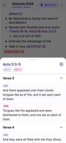 BibleNote screenshot