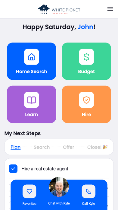 White Picket Real Estate Screenshot