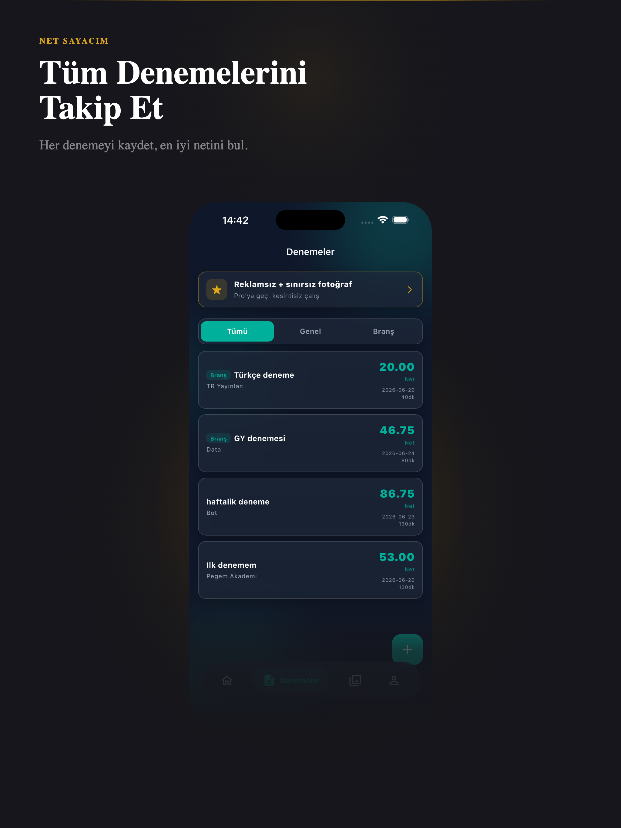 Net Sayacım: Sınav Takibi screenshot 7
