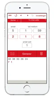 Tilfeldig tall generator iphone bilder 2