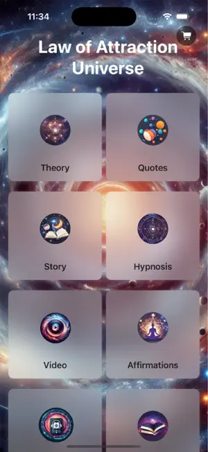 Law of Attraction Universe screenshot 1