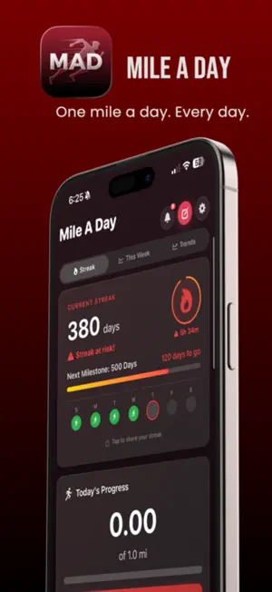 Mile A Day screenshot 1