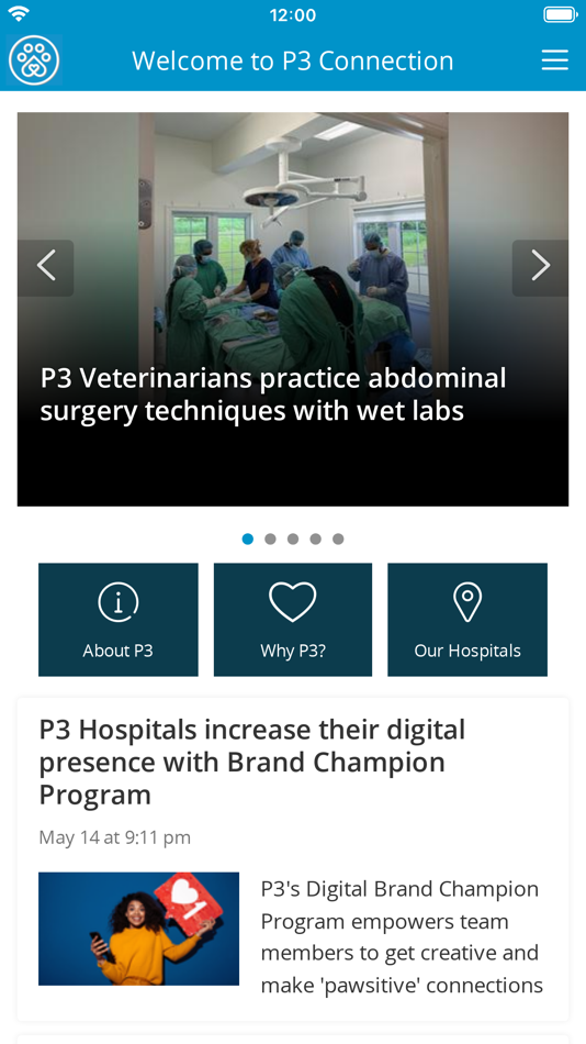 #1. P3 Connection (iOS) 由: P3 Veterinary Partners