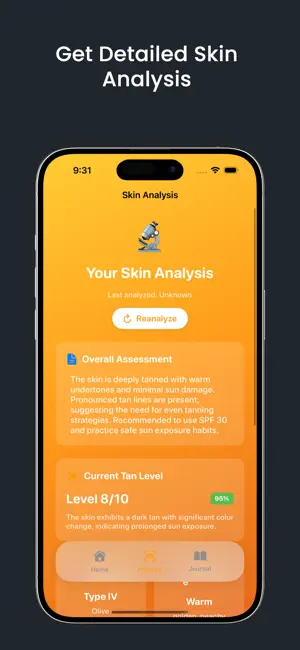 TanPlan: Tanning App and UV screenshot 2