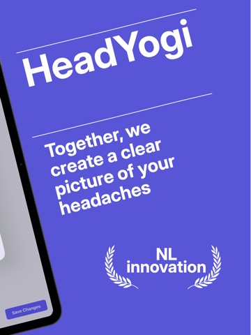 Headache Tracker: HeadYogi iPad screenshot