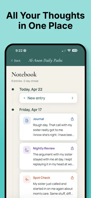 Al-Anon Daily Paths screenshot 9 of 9