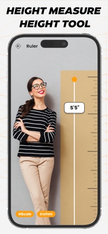 Measuring Tape + Ruler App screenshot