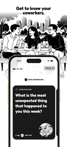 openers: question card games Screenshot 8 of 10