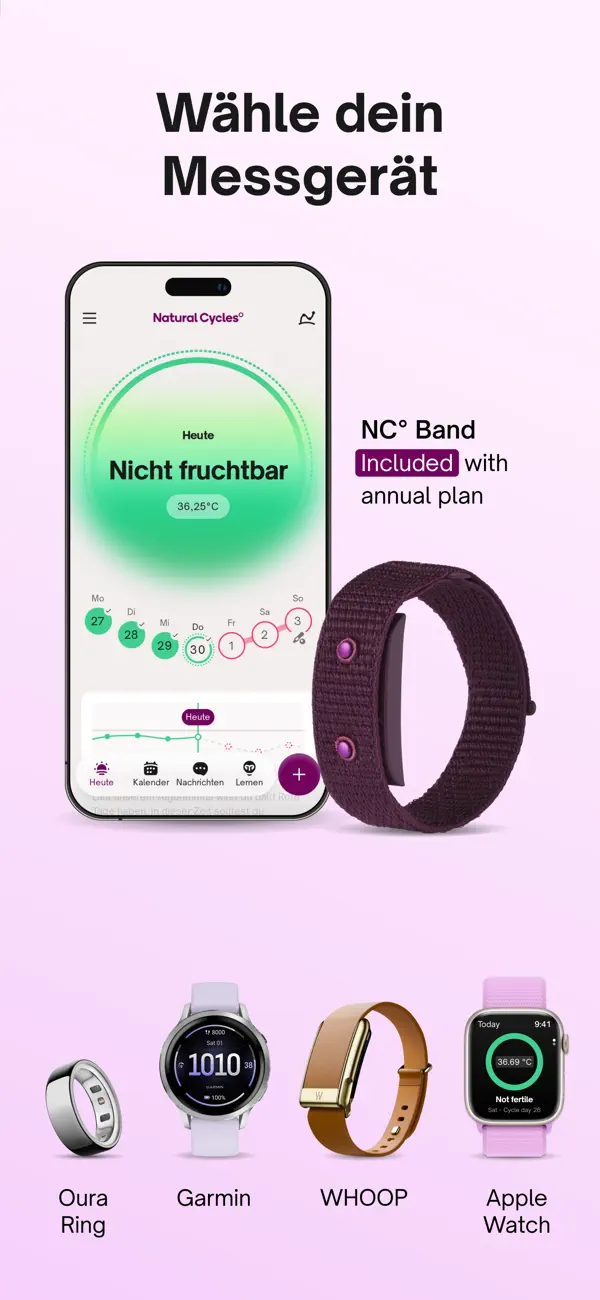 Natural Cycles: Birth Control iPhone App Screenshot 6 – Gesundheit & Fitness