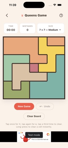 Queens Game screenshot 1