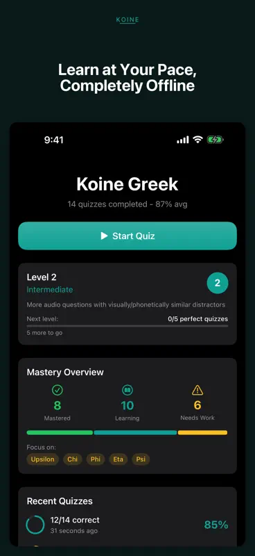 Koine Greek screenshot 6 of 6