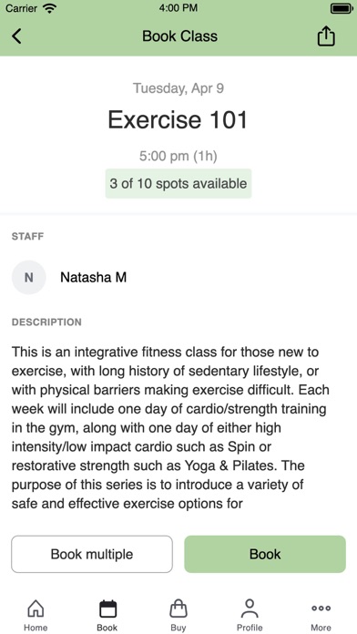 St. Jude Wellness Center Screenshot