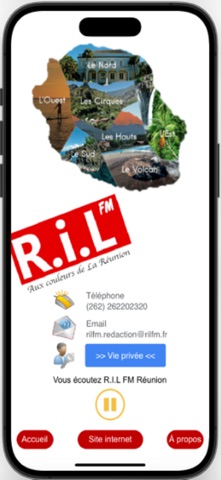 R.I.L FM Réunion screenshot