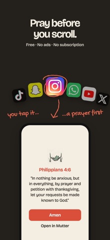 Mutter: Prayer Lock & Bible screenshot 1