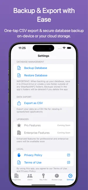 StepRackNFC screenshot 1