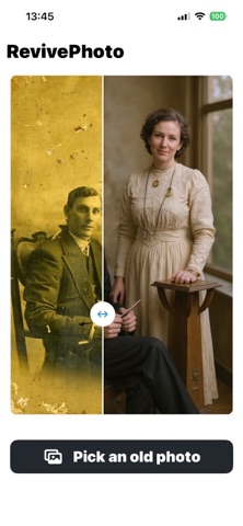 AI RevivePhoto for Seniors iPhone screenshot