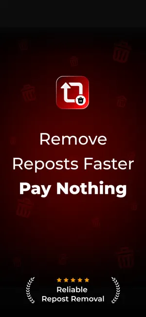 Repost Remover by Unrepost screenshot 1