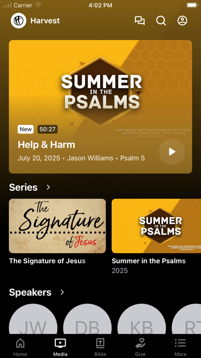Harvest Church Screenshot