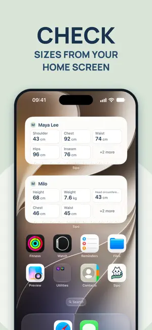 Sipo - Your Size Profile screenshot 4