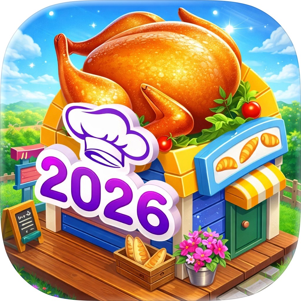 Apple App Store cover for Cooking Food: Chef Craze Games