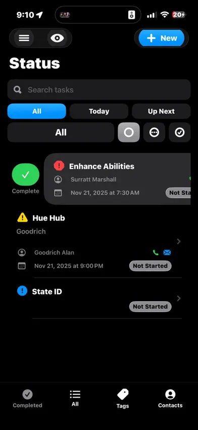 Status - Task management screenshot 3
