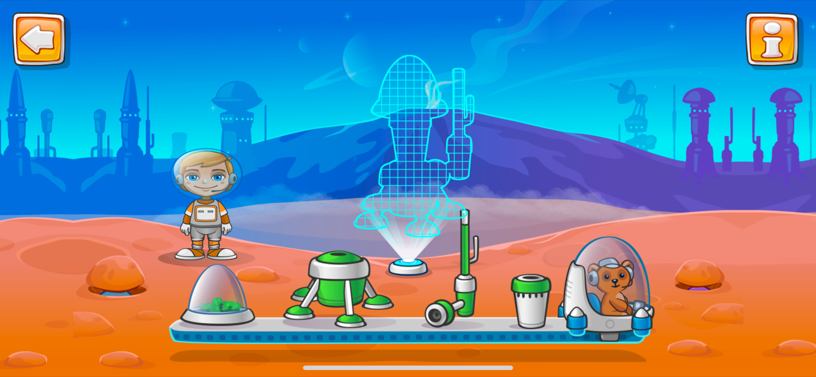 Jack in Space! Toddler games screenshot 11