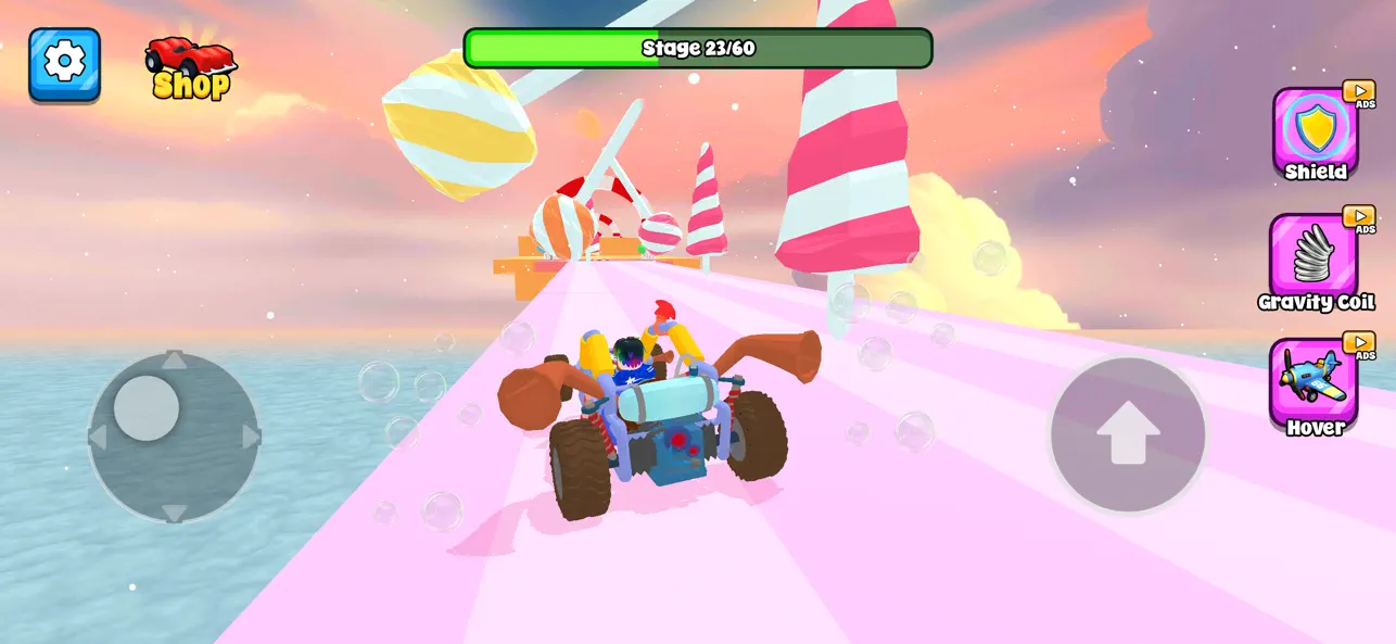 Screenshot #3 pour Jump Car Challenge