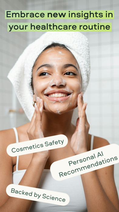 SafeSkin: AI Beauty Scanner Screenshot
