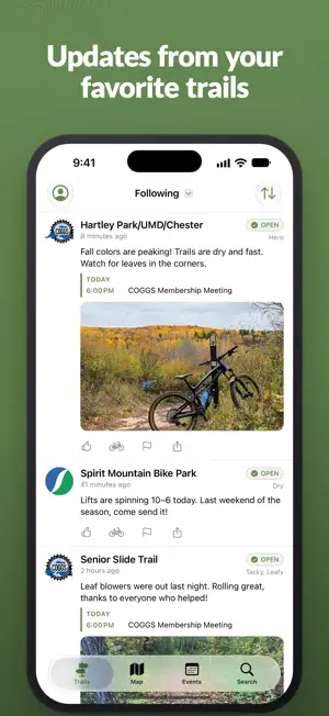 Trailbot: MTB Trail Conditions screenshot 2