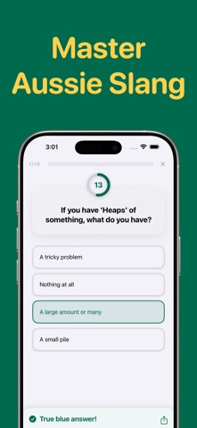 Slangaroo: Aussie Slang Quiz iPhone screenshot