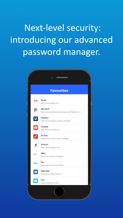 Screenshot #1 pour Password Manager.