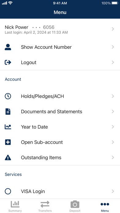 Chattanooga Federal ECU Screenshot