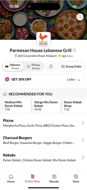 Parmesan House Lebanese Grill screenshot 3