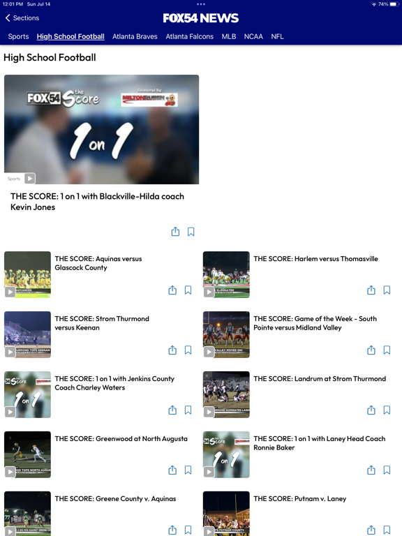 FOX54 News iPad screenshot 5 - News app
